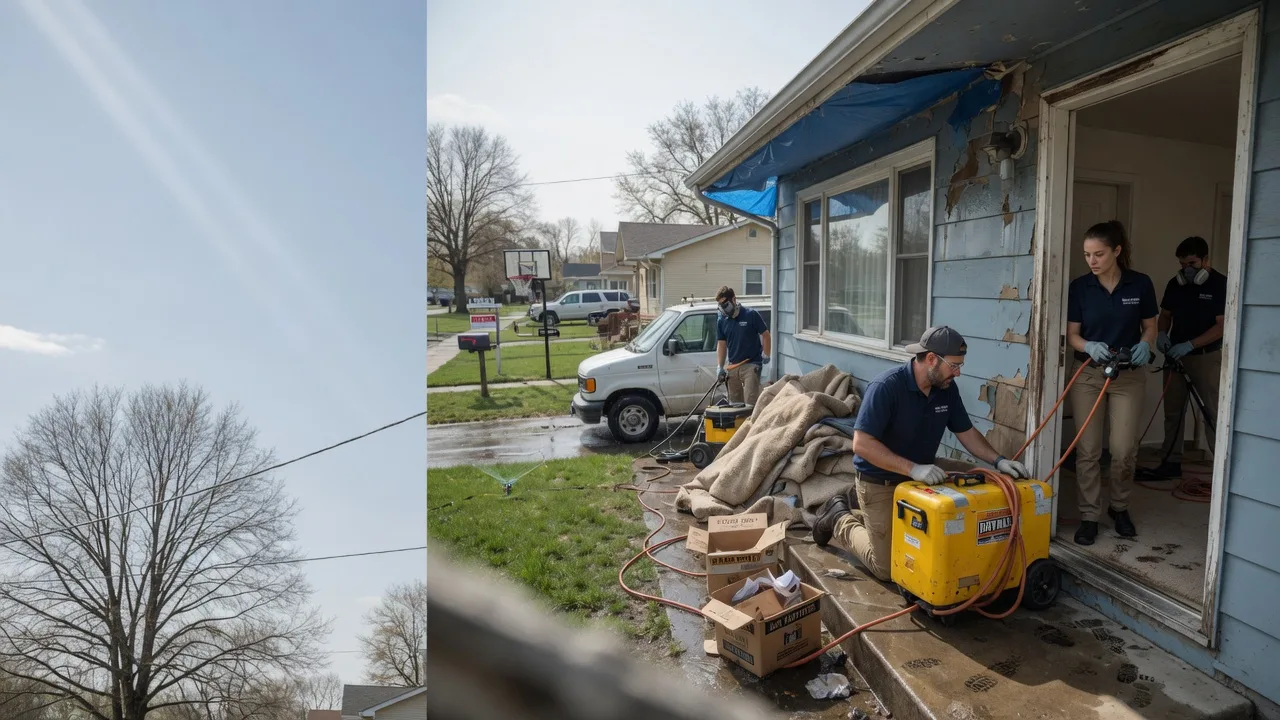 Basement Flood Cleanup in Claunch, NM near me